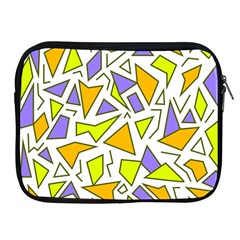 Retro Shapes 04 Apple Ipad 2/3/4 Zipper Cases by jumpercat