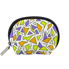 Retro Shapes 04 Accessory Pouches (small)  by jumpercat