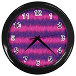 Cheshire Cat 01 Wall Clocks (Black) Front