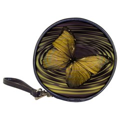 Butterfly Insect Wave Concentric Classic 20-cd Wallets by Celenk