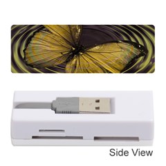 Butterfly Insect Wave Concentric Memory Card Reader (stick)  by Celenk