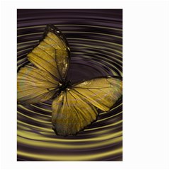 Butterfly Insect Wave Concentric Small Garden Flag (two Sides) by Celenk