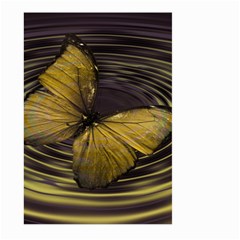 Butterfly Insect Wave Concentric Large Garden Flag (two Sides) by Celenk