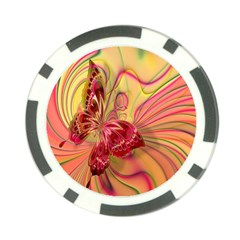 Arrangement Butterfly Aesthetics Poker Chip Card Guard by Celenk