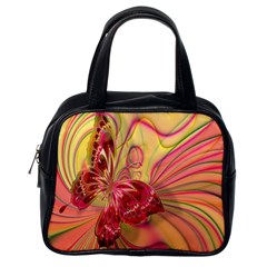 Arrangement Butterfly Aesthetics Classic Handbags (one Side) by Celenk