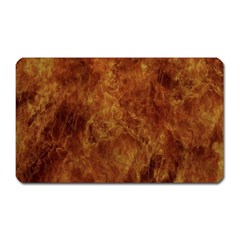 Abstract Flames Fire Hot Magnet (rectangular) by Celenk