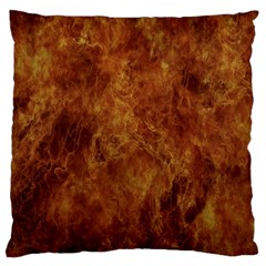 Abstract Flames Fire Hot Large Cushion Case (two Sides) by Celenk