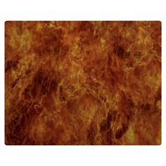 Abstract Flames Fire Hot Double Sided Flano Blanket (medium)  by Celenk