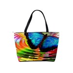 Blue Morphofalter Butterfly Insect Shoulder Handbags Back