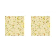 Floral Wallpaper Flowers Vintage Cufflinks (square) by Celenk