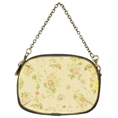 Floral Wallpaper Flowers Vintage Chain Purses (one Side)  by Celenk