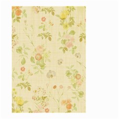 Floral Wallpaper Flowers Vintage Small Garden Flag (two Sides) by Celenk