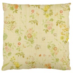 Floral Wallpaper Flowers Vintage Standard Flano Cushion Case (two Sides) by Celenk