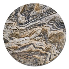 Texture Marble Abstract Pattern Magnet 5  (round) by Celenk