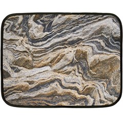 Texture Marble Abstract Pattern Fleece Blanket (mini) by Celenk