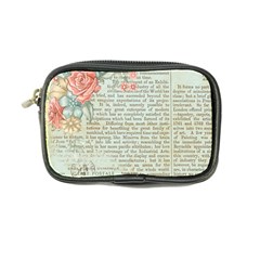 Vintage Floral Background Paper Coin Purse by Celenk