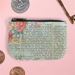 Vintage Floral Background Paper Mini Coin Purses by Celenk