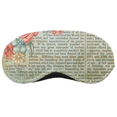 Vintage Floral Background Paper Sleeping Masks by Celenk