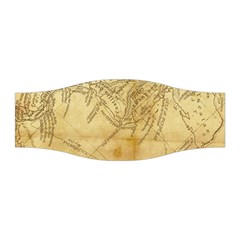 Vintage Map Background Paper Stretchable Headband