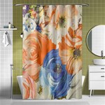 Texture Fabric Textile Detail Shower Curtain 48  x 72  (Small)  Curtain(48  X 72 ) - 42.18 x64.8  Curtain(48  X 72 )