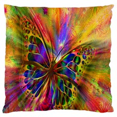 Arrangement Butterfly Aesthetics Large Cushion Case (one Side) by Celenk