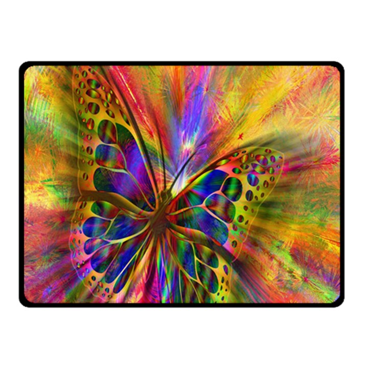 Arrangement Butterfly Aesthetics Double Sided Fleece Blanket (Small) 