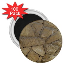 Brick Wall Stone Kennedy 2 25  Magnets (100 Pack)  by Celenk