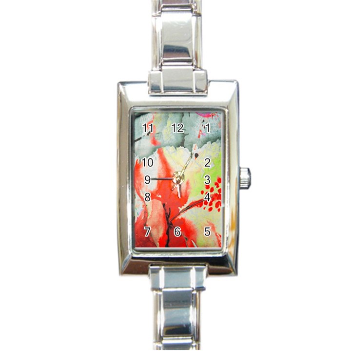 Fabric Texture Softness Textile Rectangle Italian Charm Watch