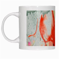 Fabric Texture Softness Textile White Mugs by Celenk