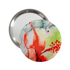 Fabric Texture Softness Textile 2 25  Handbag Mirrors by Celenk