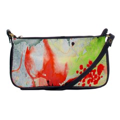 Fabric Texture Softness Textile Shoulder Clutch Bags by Celenk