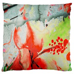 Fabric Texture Softness Textile Large Flano Cushion Case (one Side) by Celenk