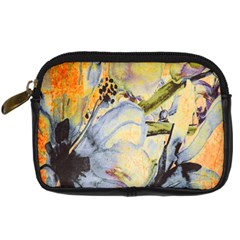 Flower Texture Pattern Fabric Digital Camera Cases by Celenk