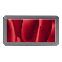 Red Fabric Textile Macro Detail Memory Card Reader (mini)