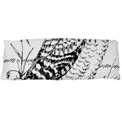 Animal Bird Forest Nature Owl Body Pillow Case Dakimakura (two Sides) by Celenk