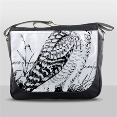 Animal Bird Forest Nature Owl Messenger Bags by Celenk