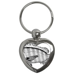 Animal Fish Ocean Sea Key Chains (heart)  by Celenk