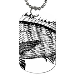 Animal Fish Ocean Sea Dog Tag (two Sides) by Celenk