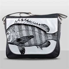 Animal Fish Ocean Sea Messenger Bags by Celenk