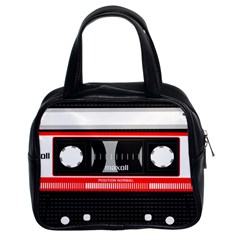 Compact Cassette Musicassette Mc Classic Handbags (2 Sides) by Celenk