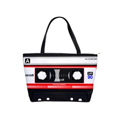 Compact Cassette Musicassette Mc Shoulder Handbags by Celenk