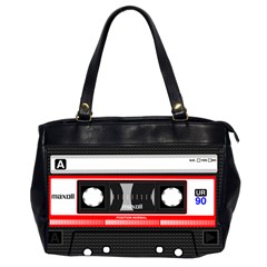 Compact Cassette Musicassette Mc Office Handbags (2 Sides)  by Celenk