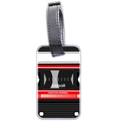 Compact Cassette Musicassette Mc Luggage Tags (two Sides) by Celenk