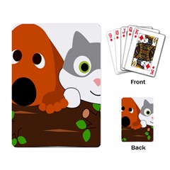 Baby Decoration Cat Dog Stuff Playing Card by Celenk