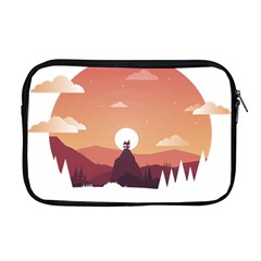 Design Art Hill Hut Landscape Apple MacBook Pro 17  Zipper Case