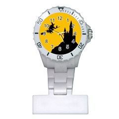 Castle Cat Evil Female Fictional Plastic Nurses Watch by Celenk