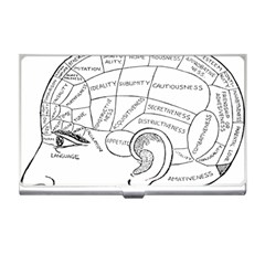 Brain Chart Diagram Face Fringe Business Card Holders by Celenk