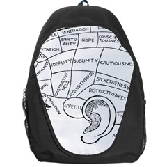 Brain Chart Diagram Face Fringe Backpack Bag by Celenk