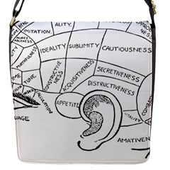 Brain Chart Diagram Face Fringe Flap Messenger Bag (s) by Celenk