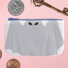 Ghost Halloween Spooky Horror Fear Large Coin Purse by Celenk